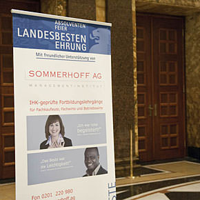 SOMMERHOFF unterstützt die Landesbestenehrungen der deutschen Industrie- und Handelskammern